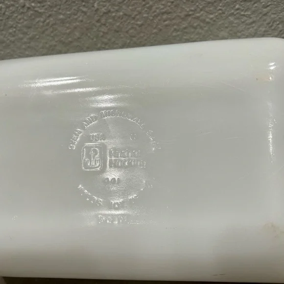 VINTAGE Anchor Hocking 1QT Loaf Pan/Casserole "Harvest Vegetable" DESIGN!!! - Picture 3 of 4